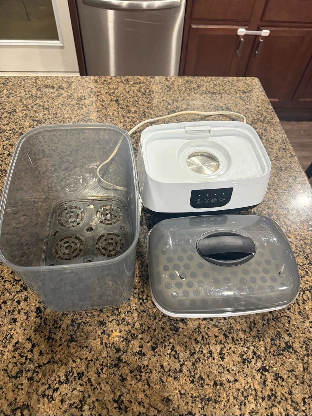 Dr. Brown's Gray and White Electric Steam Sterilizer